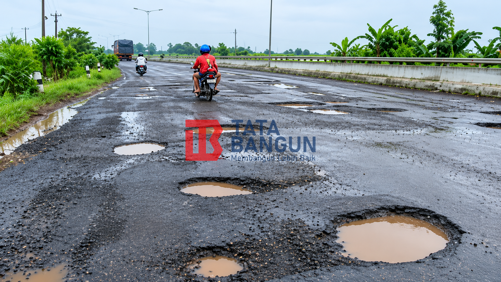Kenapa Jalan Aspal Cepat Berlubang Saat Musim Hujan? Ini Penjelasan Ilmiahnya!